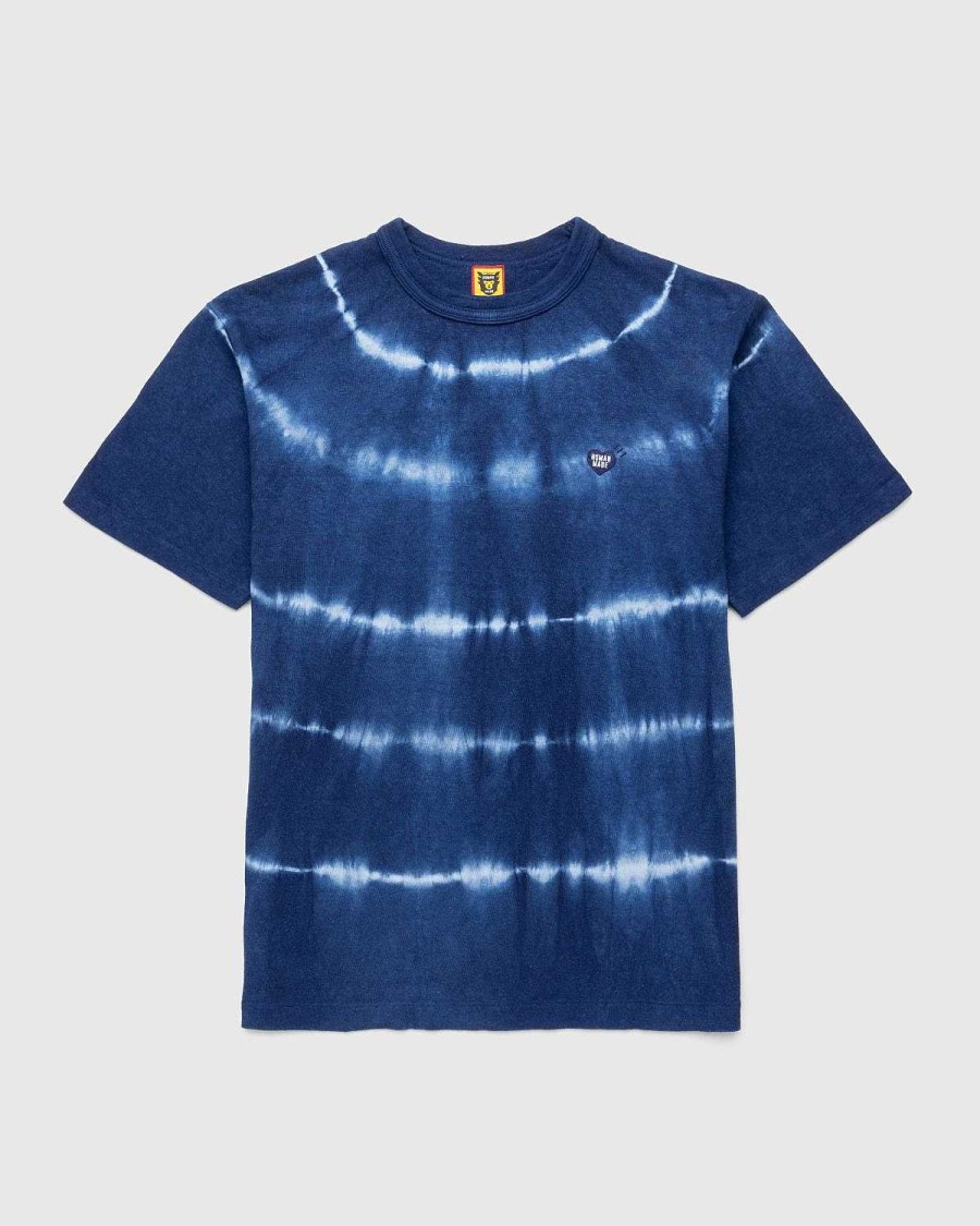 T-Shirts | Human Made Ningen-Sei Indigo Dyed T-Shirt #1 Bla