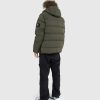 Overtoj | Stone Island Aegte Dunjakke Oliven