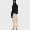 Overtoj | Jil Sander Melton-Jakke I Uld Med Fuld Lynlas, Sort
