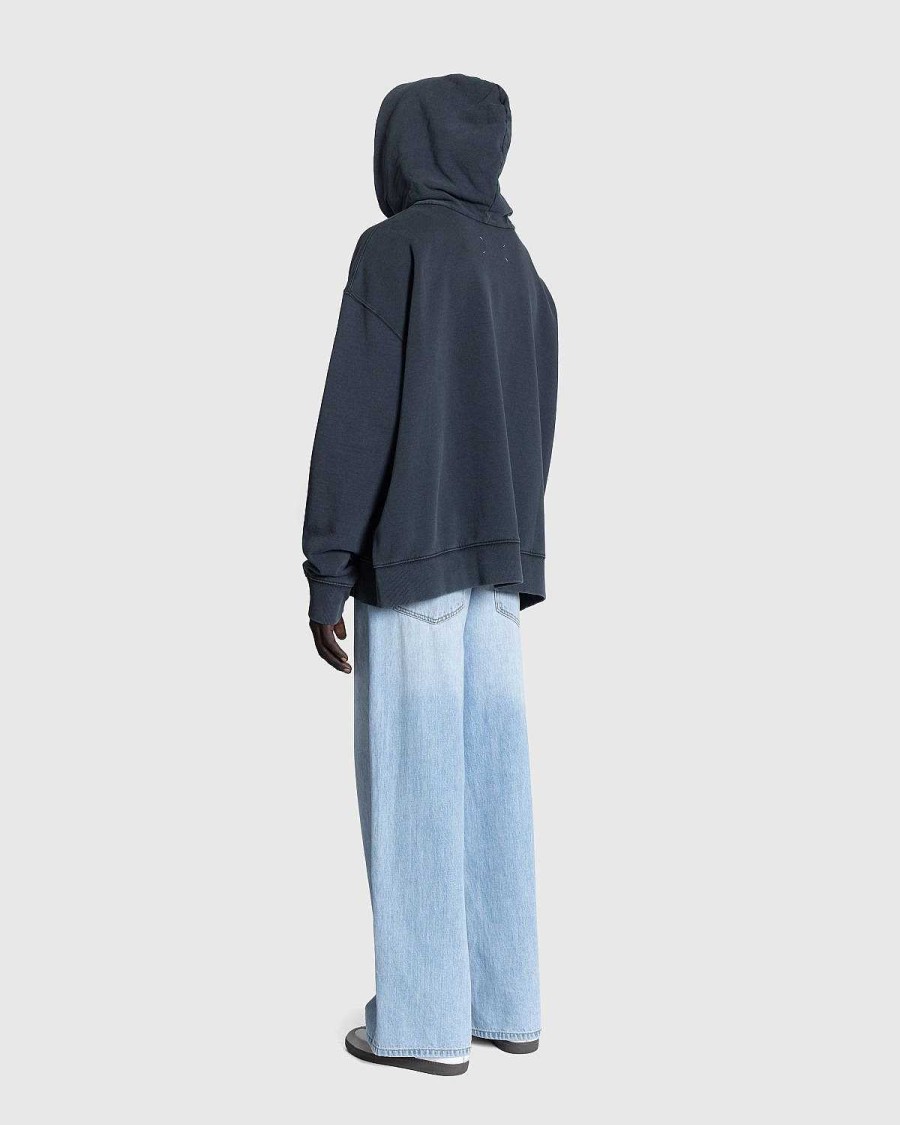 Sveder | Maison Margiela Logo Haettetroje Vasket Sort