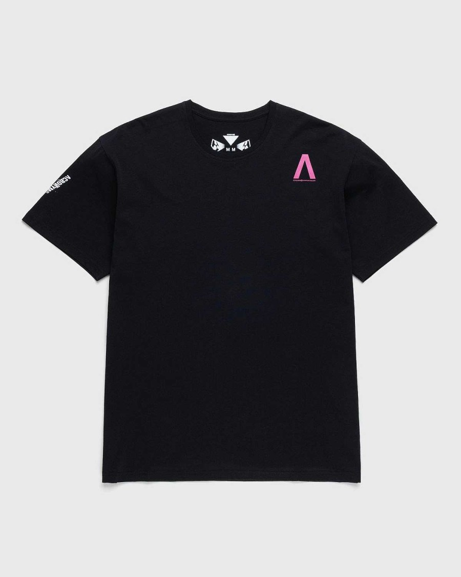 T-Shirts | ACRONYM S24-Pr-C Pima Bomuld T-Shirt Sort