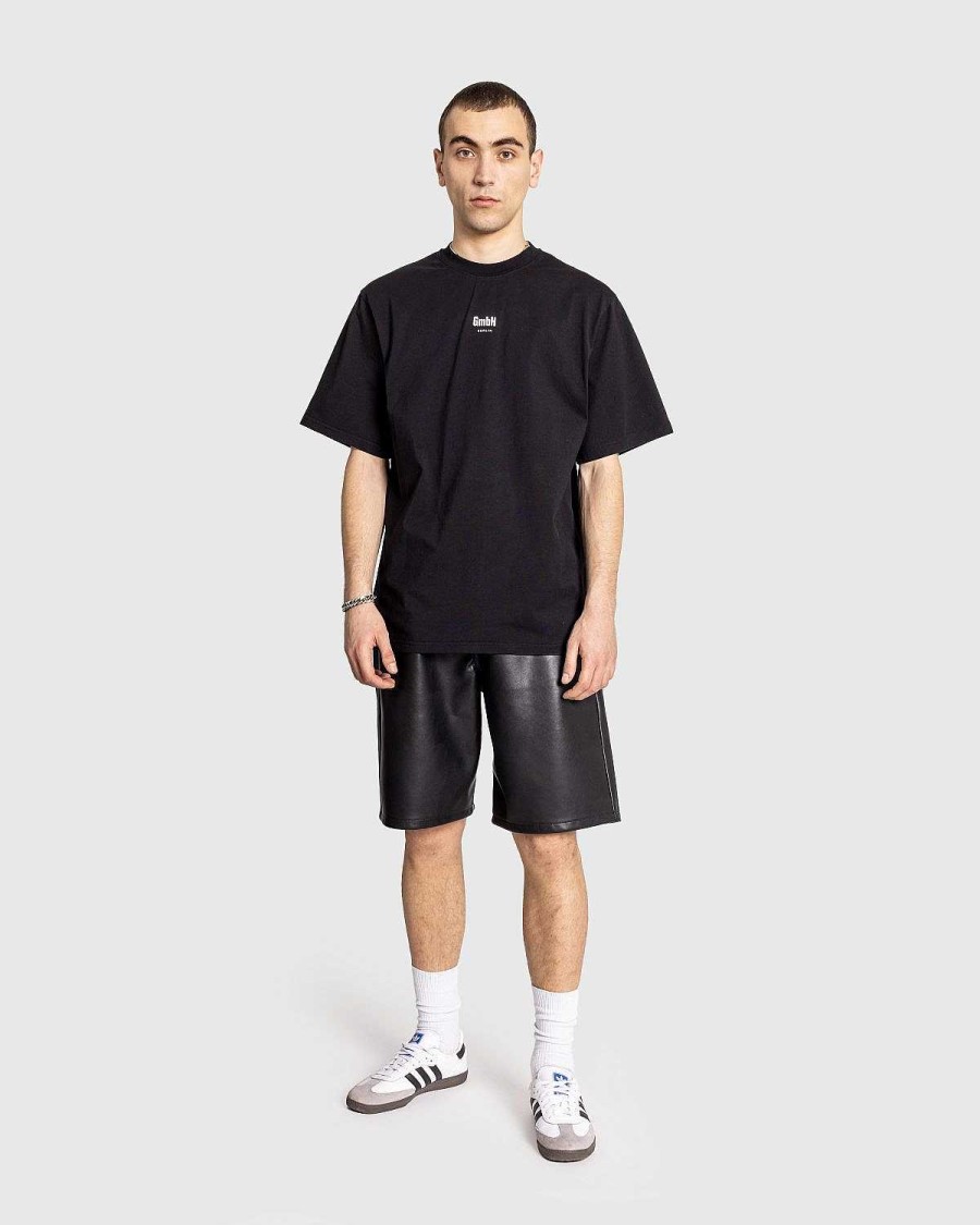 Shorts | GmbH Zoran Eco Imiteret Laedershorts Sort