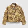 Overtoj | Lemaire Boxy Trucker Jacket Denim Acid Snow Bronze