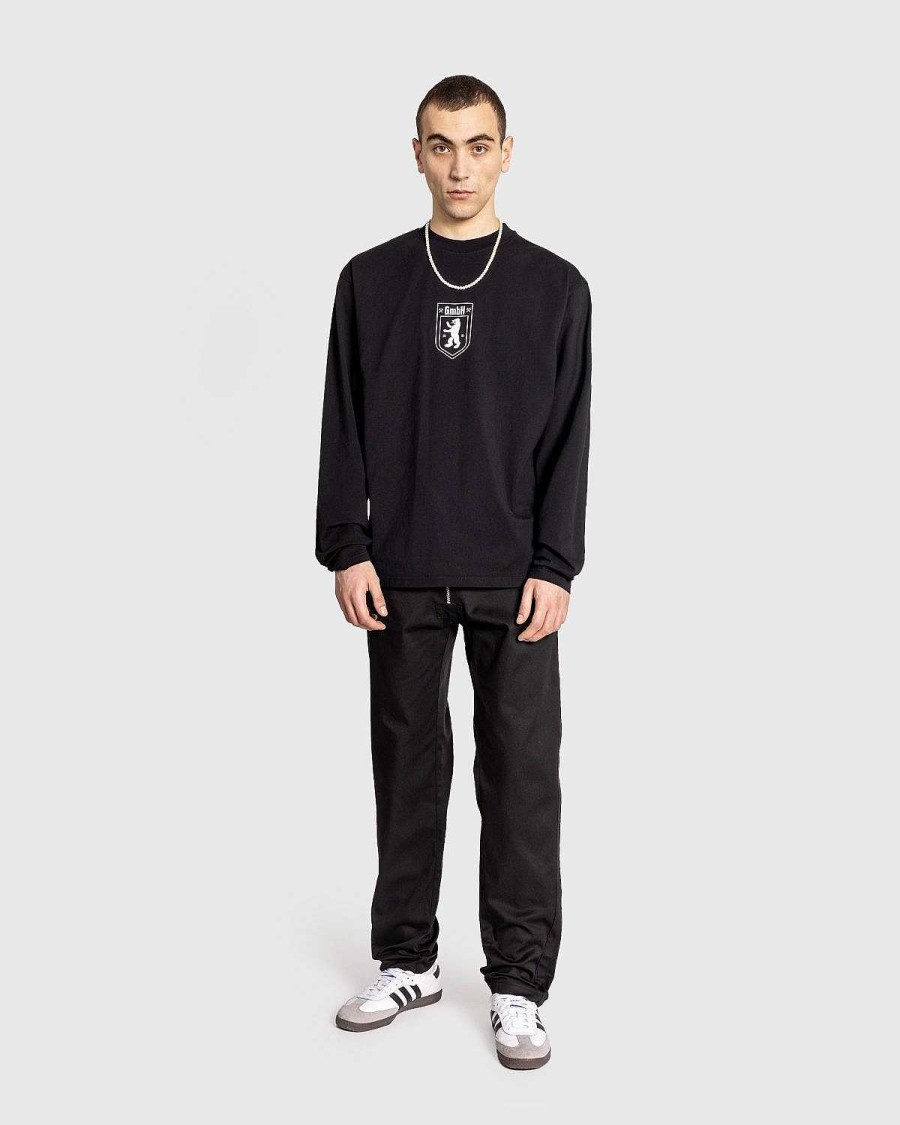 Bukser | GmbH Fadir Cotton Mix Twill Bukser Sort