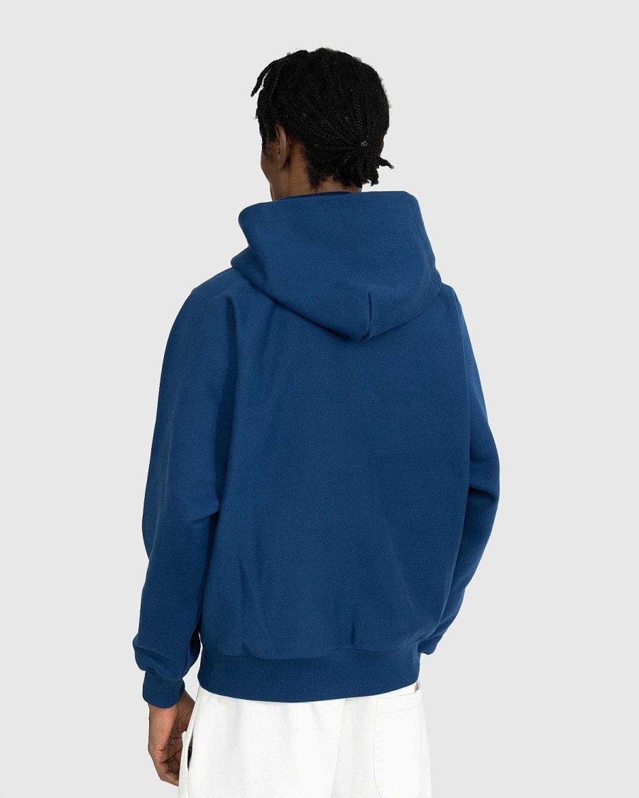 Sveder | Stockholm Surfboard Club Jes Hoodie Midnight Blue