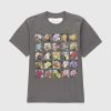 T-Shirts | Gentle Fullness Genbrugsbomuld Aunty Nani Tee Sort