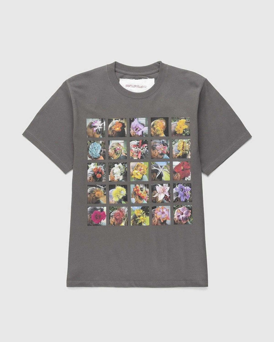 T-Shirts | Gentle Fullness Genbrugsbomuld Aunty Nani Tee Sort