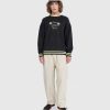 Strik | Patta Loves You Kabelstrikket Sweater Pirate Black