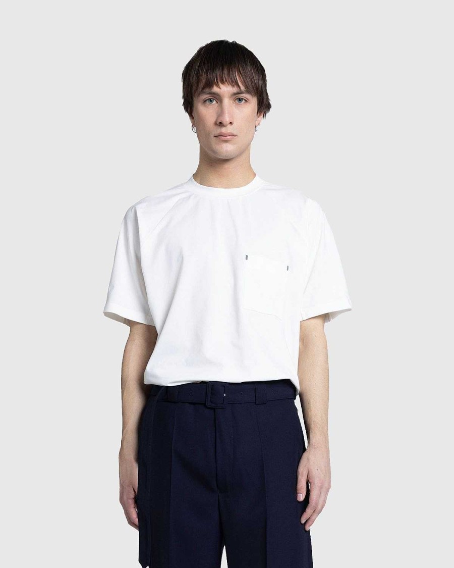 T-Shirts | And Wander Merino Base Ss T Off-White
