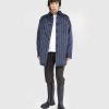 Skjorter | Maison Margiela Polstret Stribet Skjorte Marinebla
