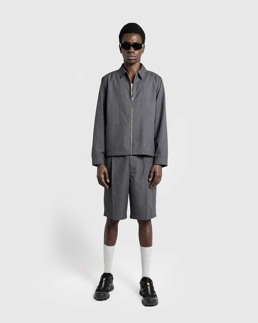 Shorts | Highsnobiety HS05 Tropical Suiting Shorts Gra