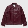 Overtoj | Highsnobiety HS05 Laederjakke Burgundy