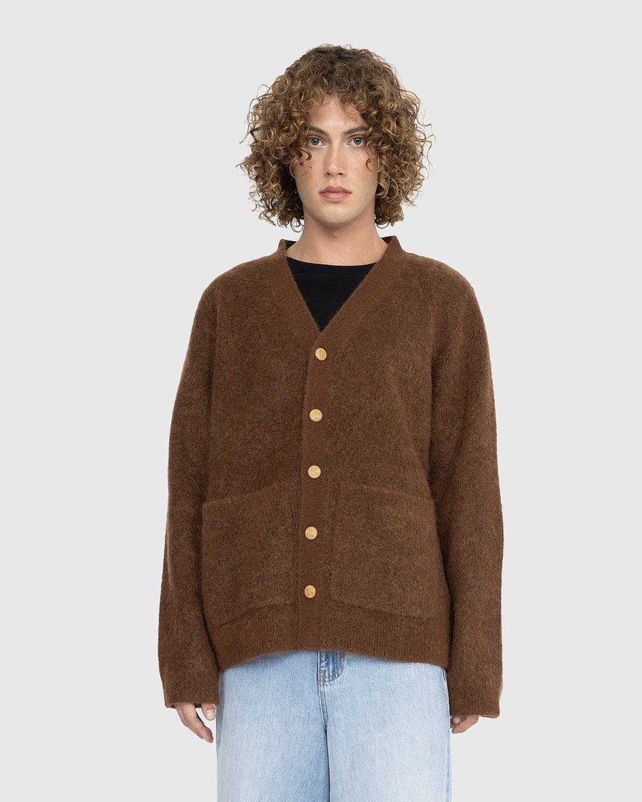 Strik | Séfr Kaito Cardigan Brun Mohair