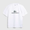 T-Shirts | Lacoste Logo T-Shirt Hvid