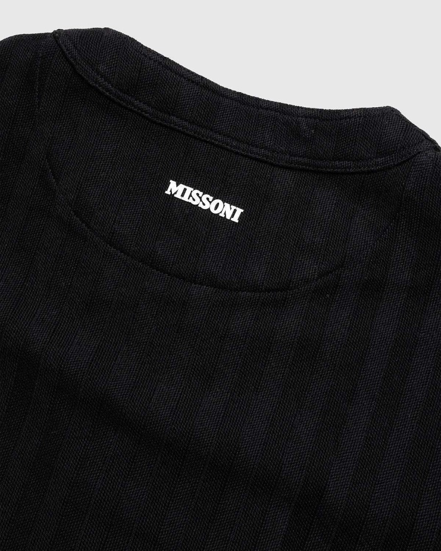 Skjorter | Missoni Strikket T-Shirt Sort