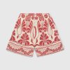 Shorts | Bode Nouveau Monstera Shorts Rod