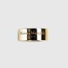 Smykker | Maison Margiela Logo-Graveret Ring Guld