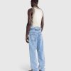 Bukser | Y/Project Evergreen Asymmetrisk Talje Jeans Evergreen Ice Blue