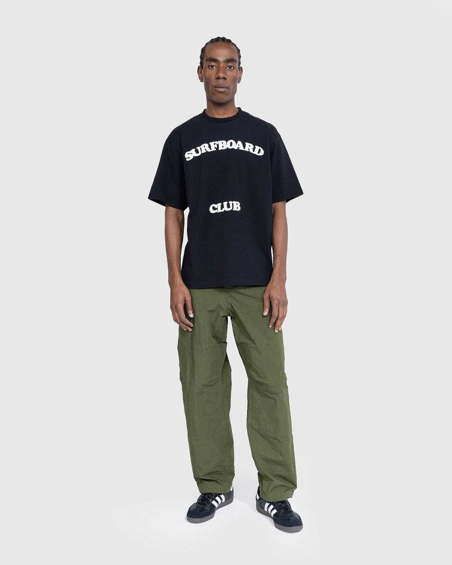 T-Shirts | Stockholm Surfboard Club Leaf Club T-Shirt Sort