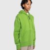 Sveder | Highsnobiety Kontrastsom Fleece-Haettetroje Med Lynlas, Gron