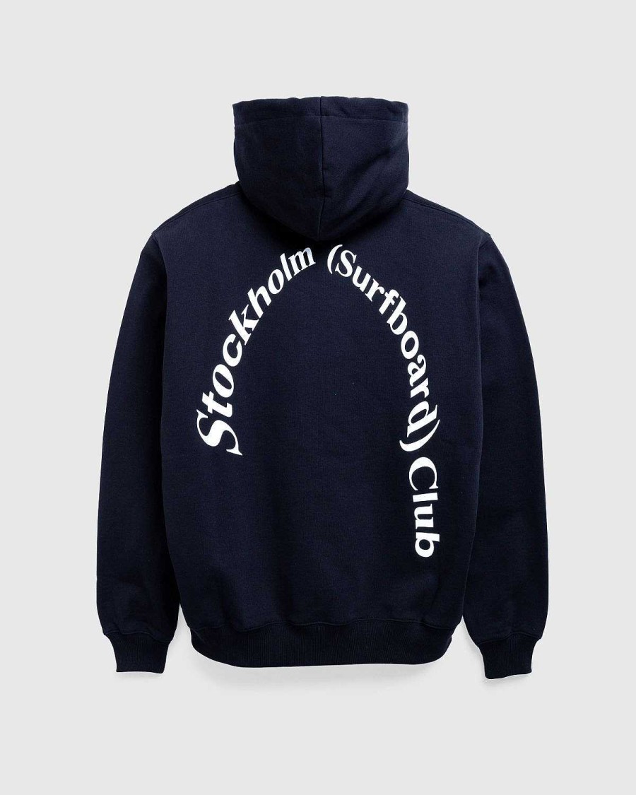 Sveder | Stockholm Surfboard Club Bjorn Logo Haettetroje Sort