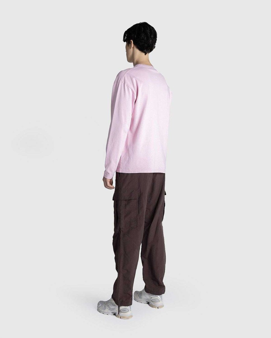 T-Shirts | Beigel Bake Langaermet Logo-T-Shirt Pink