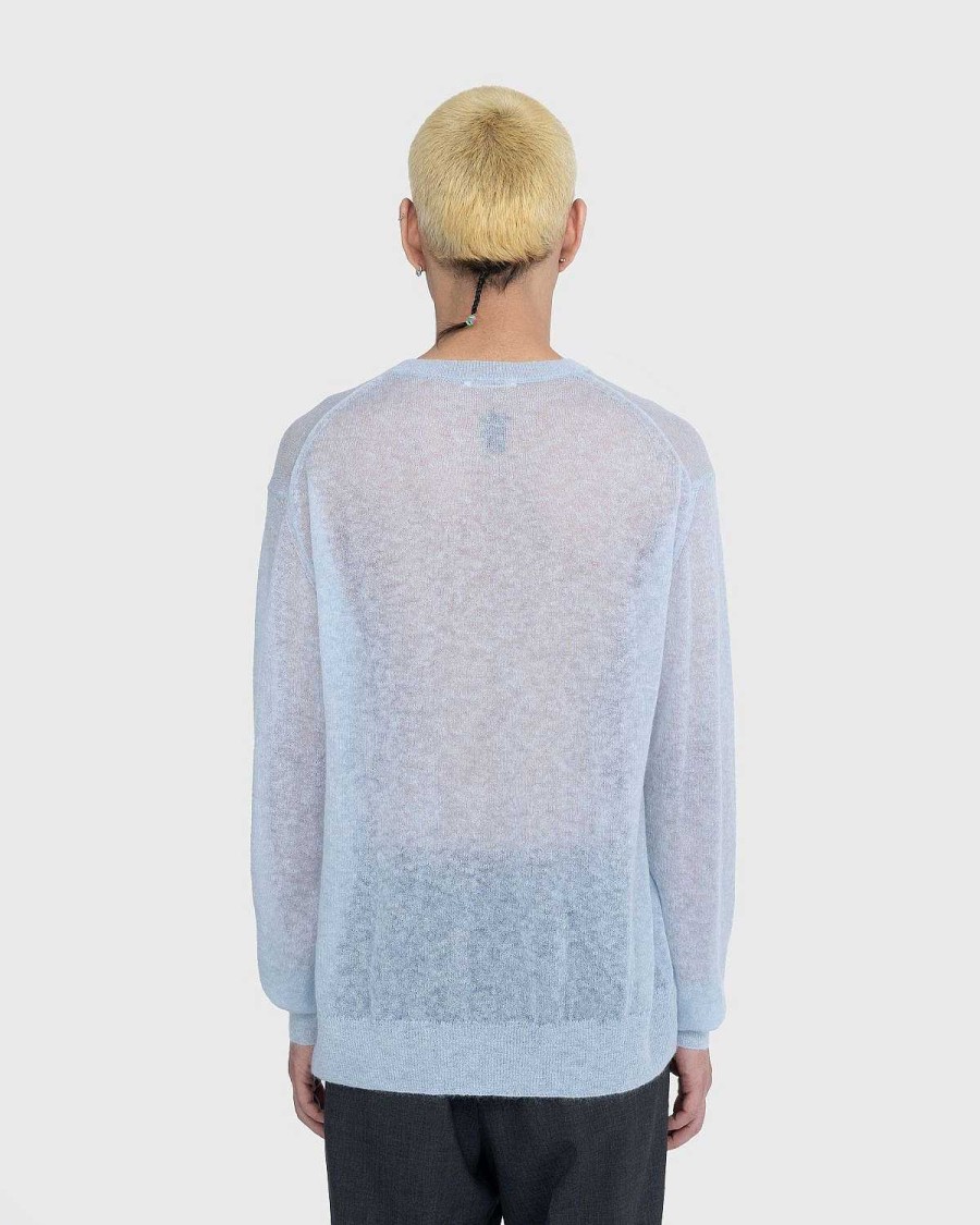 Strik | Auralee Kid Mohair Sheer Knit Lysebla