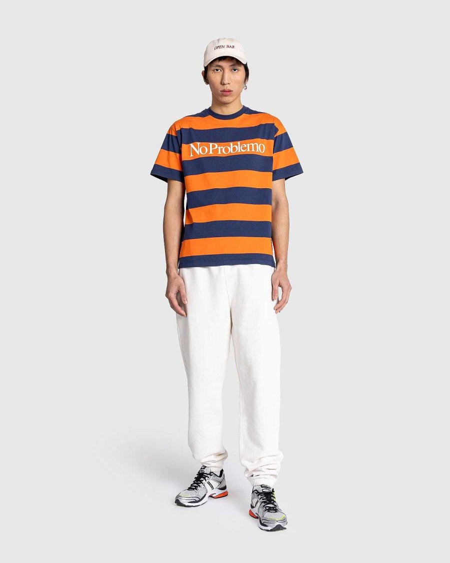 T-Shirts | Aries No Problemo Stripe Ss Tee Multi