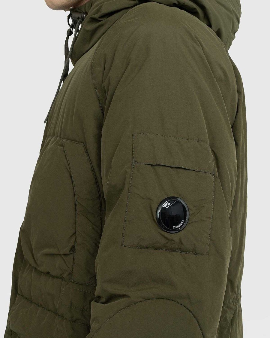 Overtoj | C.P. Company Polstret Haettejakke Ivy Green