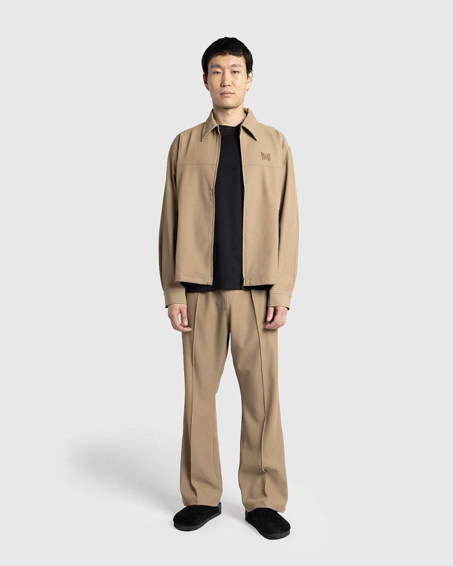 Bukser | Needles Wu Boot-Cut Pant Beige