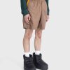 Shorts | Highsnobiety Mix Panel Nylon Shorts Brun/Morkegron