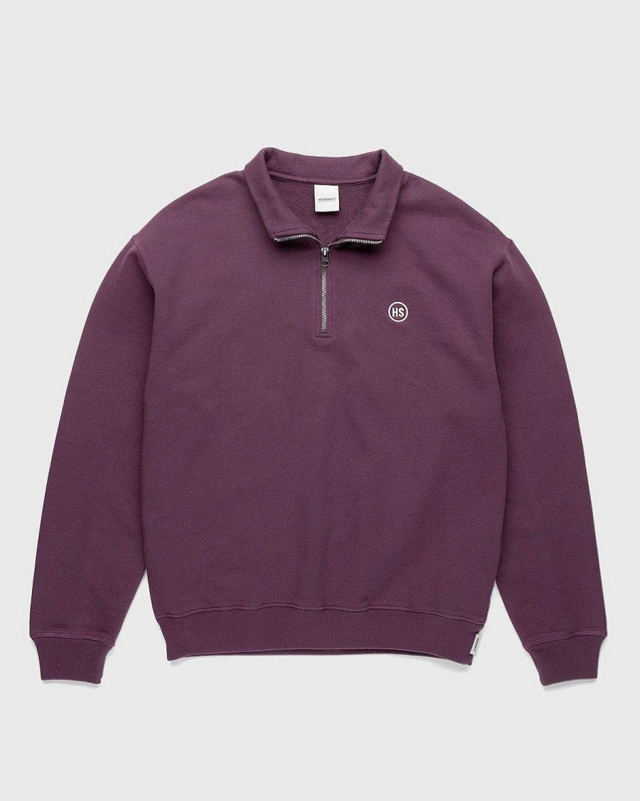 Strik | Highsnobiety Lynlas Mock Neck Staples Fleece Lilla