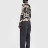 T-Shirts | Jean Paul Gaultier Heraldry Tattoo Top Beige/Navy