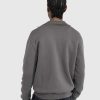 Sveder | Acne Studios Sweater Med Lynlas Mud Grey