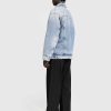 Overtoj | Acne Studios Oversized Fit Denimjakke Lysebla