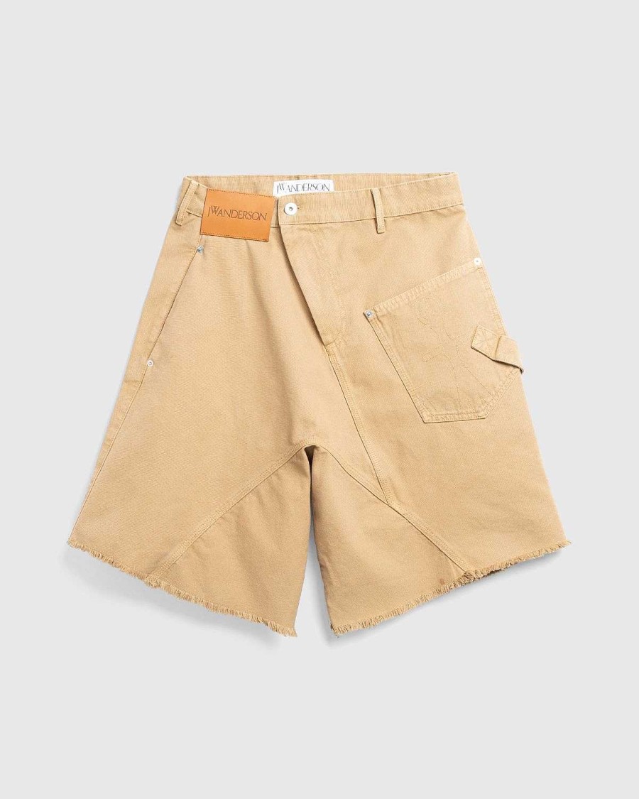 Shorts | J.W. Anderson Twisted Workwear Shorts Beige