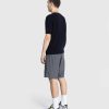 Strik | Meta Campania Collective Jack Crew Neck Cashmere Kortaermet Sweater Midnatsbla