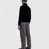 Bukser | Séfr Bred Udskarne Jeans, Vasket Brun