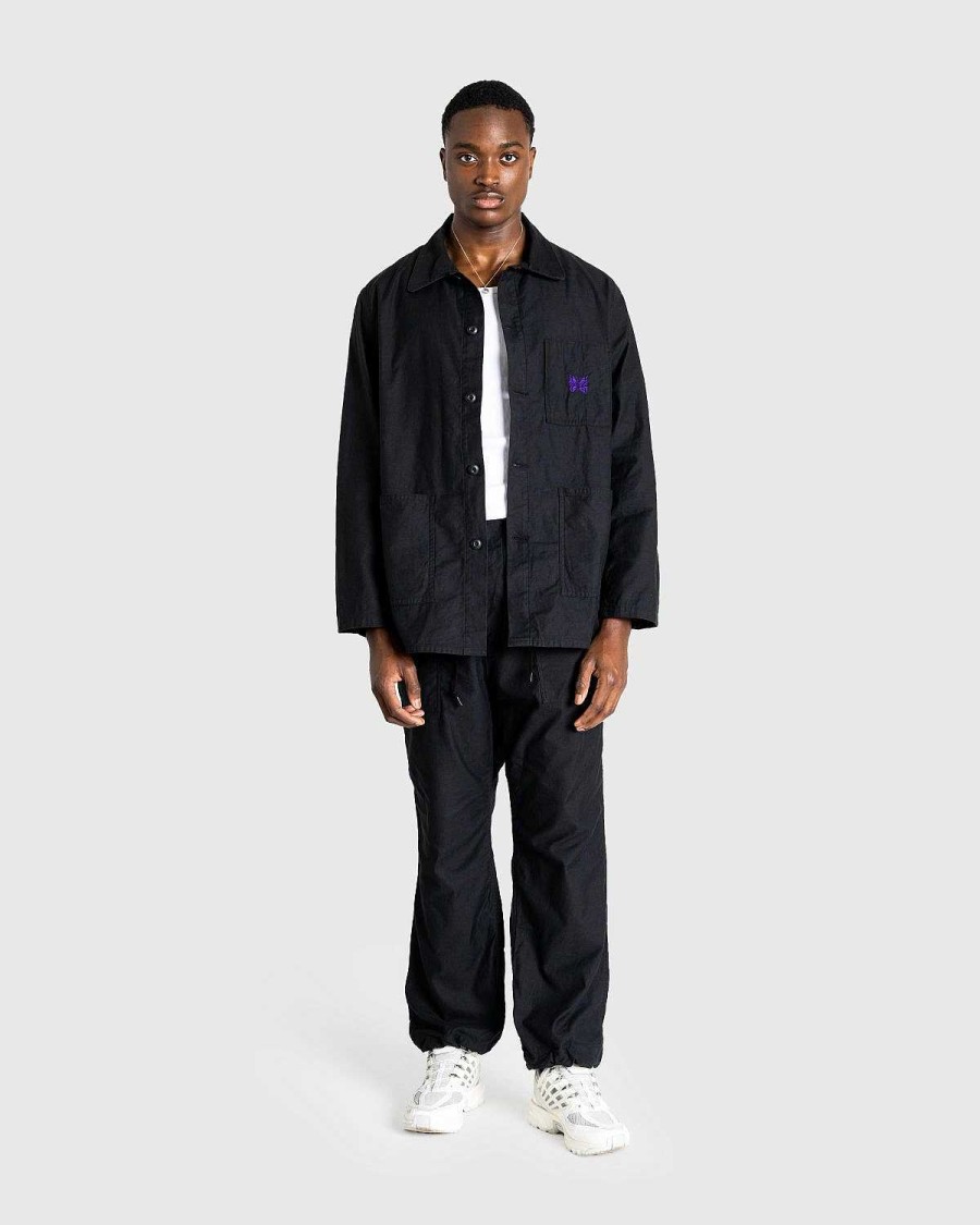 Bukser | Needles String Fatigue Pant Back Sateen Black