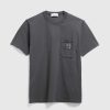 T-Shirts | Stone Island Pocket T-Shirt Charcoal