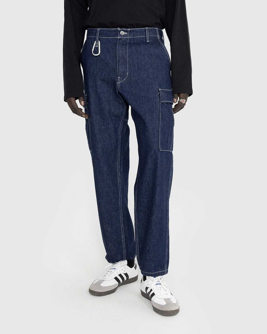 Bukser | Human Made Denim Cargo Pants Indigo