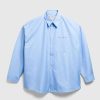 Skjorter | Marni Vaevet Button-Down Skjorte Iris Blue
