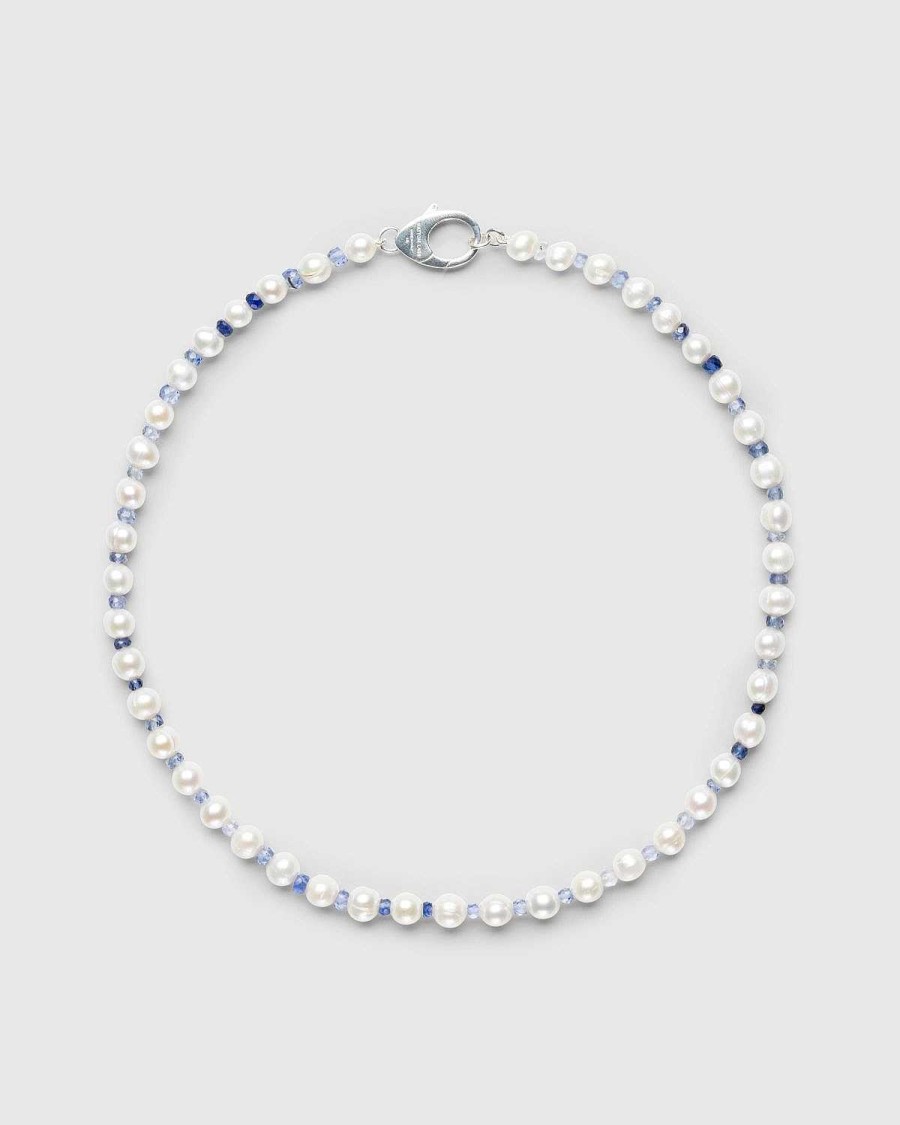Smykker | Hatton Labs Gradient Crystal Pearl Chain Solv/Hvid