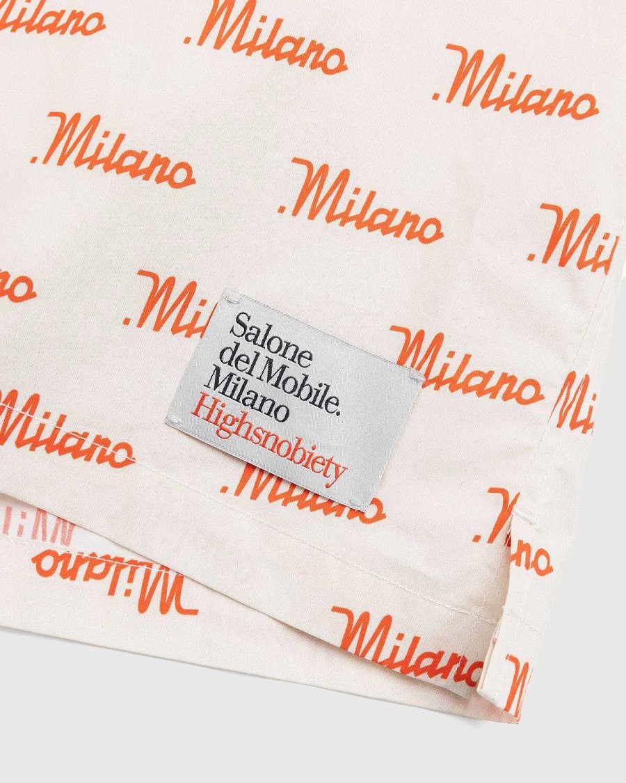 Skjorter | Highsnobiety Milano Skjorte Hvid/Rod