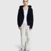 Strik | Meta Campania Collective Michel Overdreven Rib Okologisk Bomuld Haette Cardigan Midnight Blue